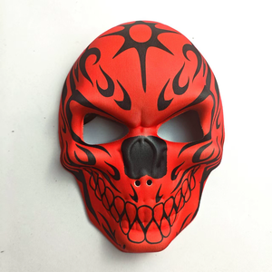 Máscara del Día de Muertos Máscara de Calavera para Halloween Máscara para Fiesta de Disfraces Suministro de Disfraz para Fiesta Mexicana - Product Image 5