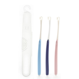 Pet Toothbrush For Cat <b>Small</b> Head Soft Bristles Disposable Oral Hygiene <b>Tool</b> Round Shape PPTPR Material - Product Image 3