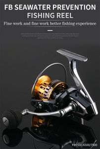 รอกตกปลา RUNTOO 4.6:1 รุ่นขายดี สำหรับตกปลาชายฝั่ง น้ำเค็ม รองรับแรงต้าน 25 กก. รอกตกปลาขนาดใหญ่ ความเร็วสูง ตัวรอกโลหะทั้งหมด แข็งแรง ทนทาน สำหรับตกปลาแบบฟลายฟิชชิ่ง - Product Image 5