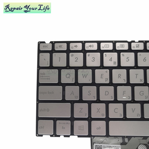 Tastiera del computer portatile per ASUS ZenBook 15 UX533 UX533F UX533FD 0KN1-622HE16 0KNB0-563CHE00 <span class=keywords><strong>HE</strong></span> retroilluminazione di ricambio tastiere - Product Image 2