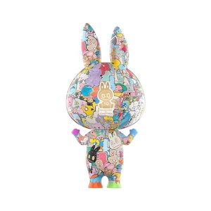 POPMART <span class=keywords><strong>the</strong></span> MONSTERS MEGA <span class=keywords><strong>LABUBU</strong></span> ฉลองครบรอบ 10 ปี 400% 1000% ของเล่นสะสม ตุ๊กตาตกแต่ง สำหรับผู้ใหญ่ - Product Image 2