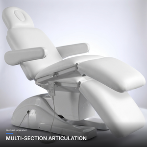 Meja Pijat Elektrik Mewah 2 Motor, Tempat Tidur Kecantikan Salon, Kursi Estetika Custom, Ranjang Spa untuk Salon - Product Image 6