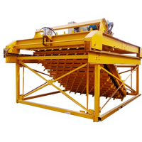 Machine de retournement de compost à plaques en chaîne pour la fermentation d'engrais organique à base de zéolite