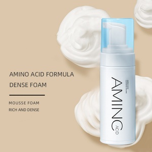 Nettoyant visage personnalisé avec logo d'usine, mousse nettoyante dense aux acides aminés pour le soin de la peau - Product Image 3