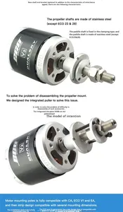 Moteur d'avion à rotor externe Shuangtian Motor Wing Cool ECO3520C pour <span class=keywords><strong>avions</strong></span> à voilure fixe, fabriqué en Chine continentale, comparable au 4250EA - Product Image 4