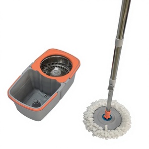 2026 Nuevo Sistema de Limpieza y Secado Rápido para el Hogar 360 °   Mopa Giratoria con Doble Cubeta - Product Image 4