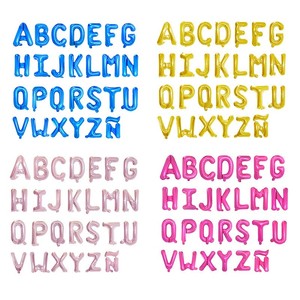 Ballons en feuille d'aluminium Mylar pour <span class=keywords><strong>anniversaire</strong></span>, fête, décoration, lettres, en gros, 16, 32, 40 pouces, dégradé, Nouvel An, <span class=keywords><strong>anniversaire</strong></span> - Product Image 1