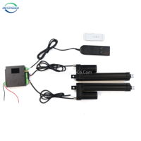 Actionneur linéaire LA-T5H 12V 24V CC avec retour de capteur Hall, étanchéité IP67 pour la synchronisation des maisons intelligentes et des appareils électroménagers