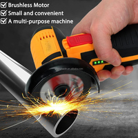 Mini-meuleuse multifonctionnelle sans balais à batterie lithium rechargeable pour polissage et ponçage