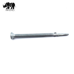 Vite a Testa Cilindrica con Ali Star Drive in Acciaio Inox Zincato, Metrica/Pollici, per <span class=keywords><strong>Legno</strong></span> e Acciaio, Vite <span class=keywords><strong>TEK</strong></span> - Product Image 3