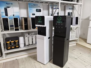 Purificateur d'eau avancé avec technologie de filtration efficace, distributeur d'eau chaude et froide à chargement par le bas, en plastique, pour usage domestique, 3 robinets - Product Image 6