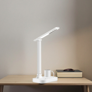 LONTOR RL243モダンな充電式LEDデスクランプウォームホワイトライトフレキシブルE26電球ベースABS/プラスチックボディバッテリー読書室用 - Product Image 4