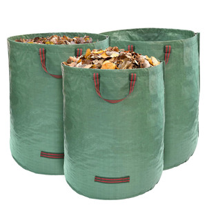 Custom 120l 272l 300l 500l Outdoor Camping Recycling Garbage Can Gardening Leaf Rubbish Bag With Lid - Product Image 2