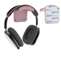 Support mural Yanjin Z17 ABS écologique pour casque, support de fixation sans perçage pour écouteurs, poignée de suspension, support de jeu de table premium