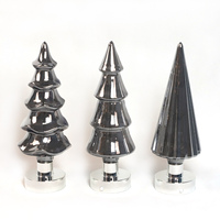 Dekorative schillernde Glas verzierung führte leuchten Dekor Weihnachten Weihnachts baum Innen Tischplatte Herzstück Lieferanten Verkauf zum Verkauf