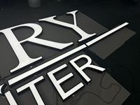 Lettres en relief personnalisées à éclairage frontal, enseigne de magasin 3D LED, étanche IP65, multicolores, éclairage lumineux, publicité
