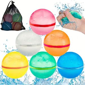 Globos de Agua Reutilizables Más Vendidos, Bolas de Agua de Silicona, Bolas Magnéticas Absorbentes, Bolas de Agua de Silicona para Batalla de Agua - Product Image 2