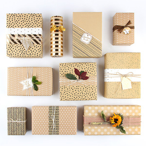 Papier kraft pour emballage de fleurs, 80g, biodégradable, emballage cadeau pour bouquet de fleurs DIY pour les fêtes - Product Image 1