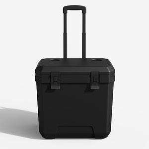 Frigo Portatile da Campeggio 24QT in PE Isolato, Contenitore Termico per Pesce, Frigorifero con Ruote, Borsa Termica per Auto - Product Image 6