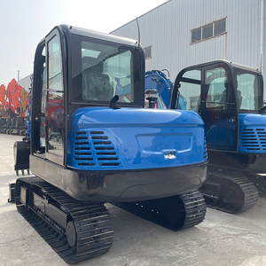 Excavatrice chinoise de 6 tonnes avec moteur Yanmar, grande cabine, pour la construction et l'agriculture - Product Image 5
