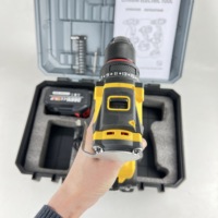 Haute qualité 21v Portable Électrique Sans Fil Brushless Rechargeable Batterie Au Lithium Perceuse Électrique