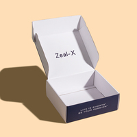 Boîte cosmétique en carton ondulé personnalisée, emballage pour coffrets cadeaux de parfums, boîte d'expédition en papier kraft pour soins de la peau, bougies parfumées