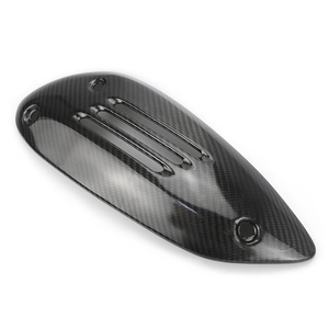 Silenciador de tubo de <span class=keywords><strong>escape</strong></span> de fibra de carbono Real <span class=keywords><strong>para</strong></span> motocicleta, protector térmico de aislamiento <span class=keywords><strong>para</strong></span> <span class=keywords><strong>VESPA</strong></span> GTS <span class=keywords><strong>200</strong></span> 250 300 2013-2020 - Product Image 5