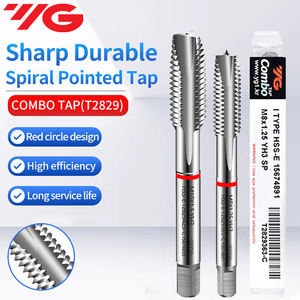 Grifo <span class=keywords><strong>de</strong></span> orificio pasante combinado T2829, M2, M3, M4, M5, M6, M8, M10, M12, M16, M18, M20, M30, procesamiento <span class=keywords><strong>de</strong></span> aleación <span class=keywords><strong>de</strong></span> acero inoxidable, aluminio, fundición <span class=keywords><strong>de</strong></span> hierro, para uso en el exterior - Product Image 2