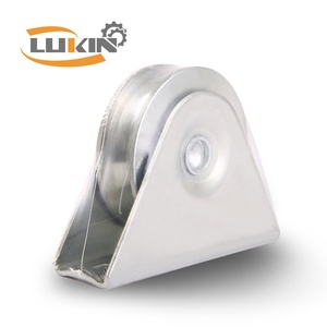 Cửa tự động phần cứng cửa trượt Sàn thép bánh xe với một mảnh <span class=keywords><strong>Bracket</strong></span> - Product Image 3