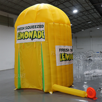 Stand gonflable de stand de limonade de stand de citron de stand gonflable portatif commercial de limonade pour la publicité
