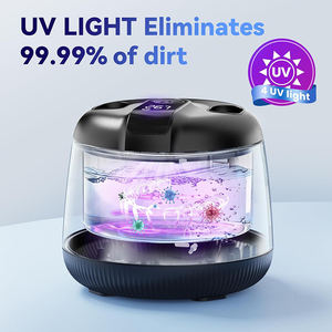 Nettoyeur ultrasonique professionnel sans fil électrique UV 200ML 4 modes pour prothèses dentaires - Product Image 5