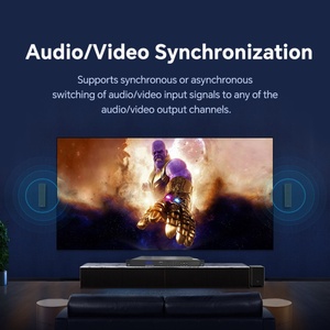 Micagent Professional 8x8 16x16 HD Matrix Video Switcher พร้อมระบบซิงค์เสียง/วิดีโอ โครงสร้างโลหะ ความละเอียด 1080p - Product Image 3
