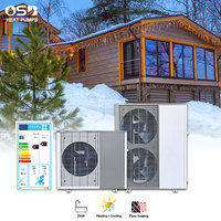 Bomba de Calor Aire-Agua Monobloque con Inversor DC de 12KW R290 -20 ° Calentador de Agua sin Tanque, Eléctrico y Solar, para Uso Doméstico y Hotelero