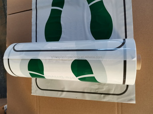 Tapis de sol de voiture en plastique jetable antidérapant blanc de 10 mm d'épaisseur certifié ISO9001 avec logo personnalisé pour Abarth <span class=keywords><strong>124</strong></span> <span class=keywords><strong>Spider</strong></span> - Product Image 2