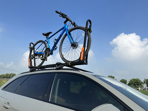 Pieza automática multifuncional para portabicicletas de 2 bicicletas para Estacionamiento seguro de bicicletas - Product Image 2