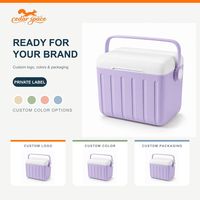 Cedar Space 6L 13L 18L Hard Cooler Box Geïsoleerd Waterdicht Draagbaar voor Kamperen Picknick Buiten Gebruik Aangepast Logo