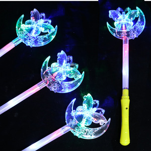 Bâtons lumineux LED clignotants en plastique en gros, poignées de <span class=keywords><strong>sabre</strong></span> <span class=keywords><strong>laser</strong></span>, jouets pour enfants, ballons Bobo, cadeaux de fête et de carnaval, 60+ ans - Product Image 5