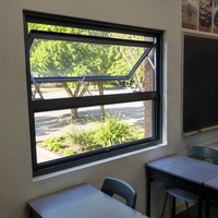 Unité verticale suspendue sur mesure OEM pour l'éducation, avec verre de sécurité, double vitrage anti-bruit, certifiée NFRC CE AS2047, pour extérieur et campus