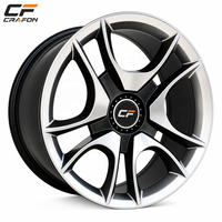 Jantes forgées monobloc CF 17 18 19 pouces 5x114.3 PCD 66.1 CB pour voitures particulières, compatibles avec les jantes Silvia S15 S14