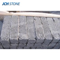 Flammé et dégringolé Chine Bleu Pierre Briques Pavé Calcaire Bordure Pierre Kerbstone Palissade