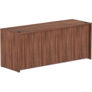 Alera Valencia Series Modern Walnut Credenza Shell 70.88w X 23.63d X 29.5h Desk & Drawer Organizer - Product Image 3