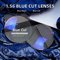 Lentilles optiques Pioneer 1.56 1.60 1.67 1.74 HMC Blue Cut, lentilles optiques SHMC anti-lumière bleue, anti-UV420, monoculaires