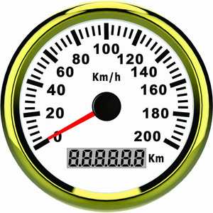 Compteur de vitesse analogique GPS 200 MPH 85 mm pour yacht, bateau, camping-car, voitures, conversions - Product Image 3