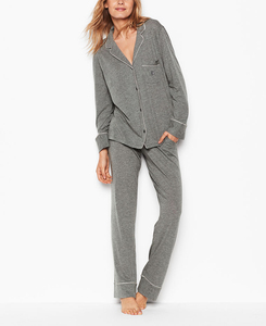 <span class=keywords><strong>r</strong></span> Oem imprimir Conjunto de pijama de las mujeres <span class=keywords><strong>suave</strong></span> camisón de pijamas de algodón de las mujeres para las mujeres - Product Image 5