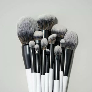 Juego de <span class=keywords><strong>Brochas</strong></span> de Maquillaje de Doble Punta Personalizadas en Oferta, Brocha para Difuminar Sombras de Ojos para Maquillaje Líquido, en Polvo y en Crema - Product Image 5