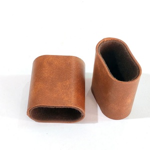 Gobelet à dés en cuir PU de petite taille, gobelet à dés brun, gobelet à dés silencieux sans dés, gobelet à dés portable pour le backgammon - Product Image 2