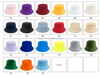 Chapeaux Bob Blancs Unis pour Enfants et Adultes, Protection Solaire Extérieure, Personnalisables par Impression par Sublimation ou Broderie