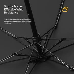 Ultra Light Mini Flat 60% Sunshade Umbrella Black Rubber <b>Sunscreen</b> Portable Pocket Wholesale Sunny Advertising Spot - Product Image 2