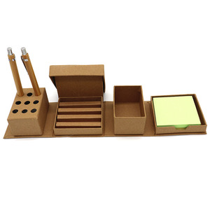 Khuyến mại nâu kraft hộp giấy sáng tạo vuông ghi chú dán đóng hộp thiết lập với tự dính tính năng cho giáo dục - Product Image 5