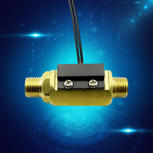 Interruptor de Flujo Magnético de Latón de 2 Puntos con Interruptor de Lengüeta, Interruptor de Flujo de Líquido Anti-Secado para Medios Acuosos, Señal de Conmutación - Product Image 1